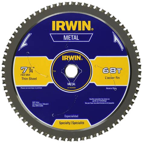 irwin metal circular saw blade